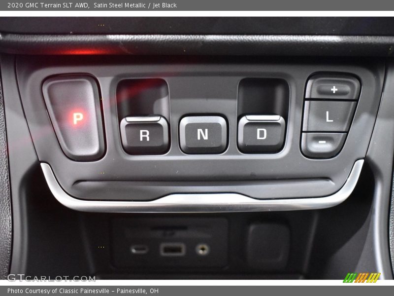 Satin Steel Metallic / Jet Black 2020 GMC Terrain SLT AWD