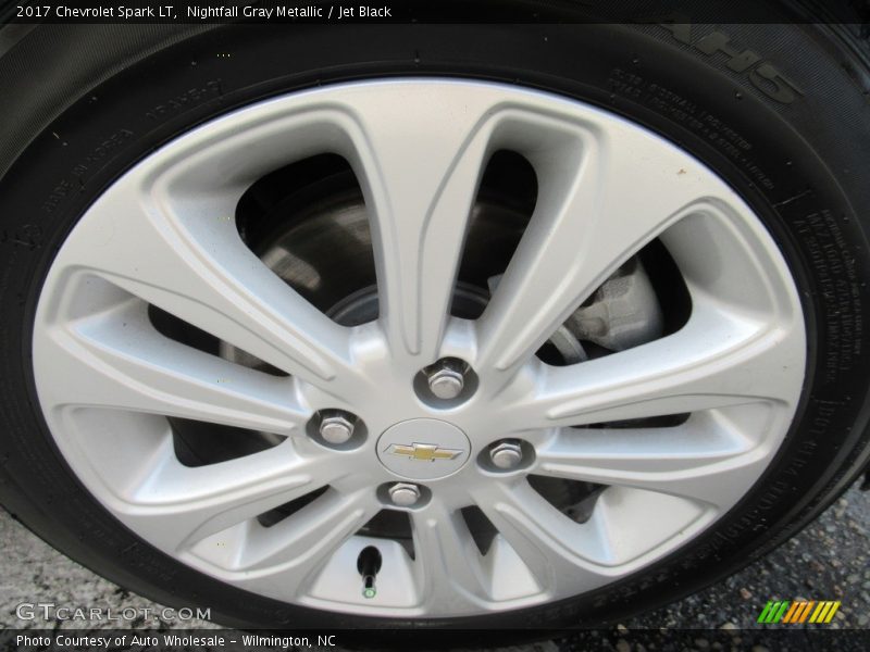 Nightfall Gray Metallic / Jet Black 2017 Chevrolet Spark LT