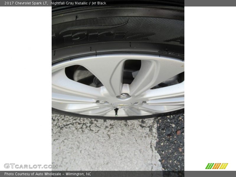Nightfall Gray Metallic / Jet Black 2017 Chevrolet Spark LT