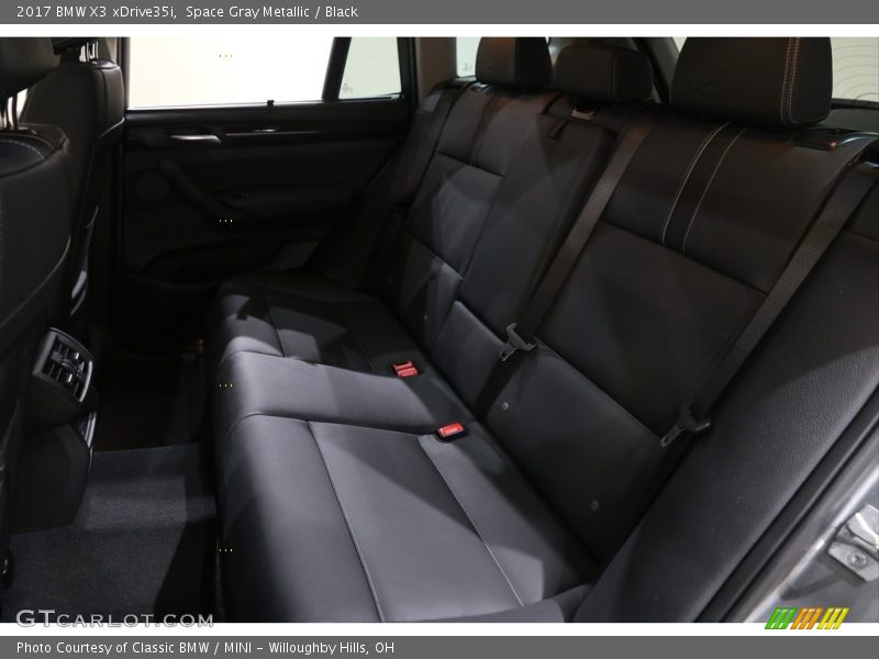 Space Gray Metallic / Black 2017 BMW X3 xDrive35i
