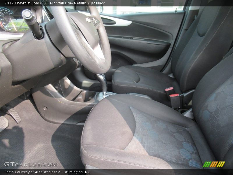 Nightfall Gray Metallic / Jet Black 2017 Chevrolet Spark LT