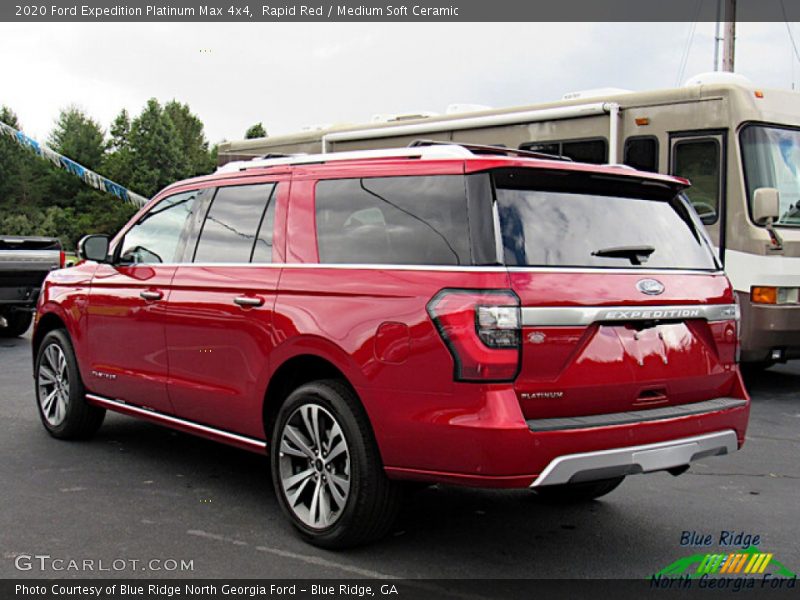 Rapid Red / Medium Soft Ceramic 2020 Ford Expedition Platinum Max 4x4