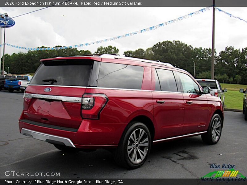 Rapid Red / Medium Soft Ceramic 2020 Ford Expedition Platinum Max 4x4