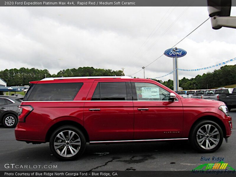 Rapid Red / Medium Soft Ceramic 2020 Ford Expedition Platinum Max 4x4