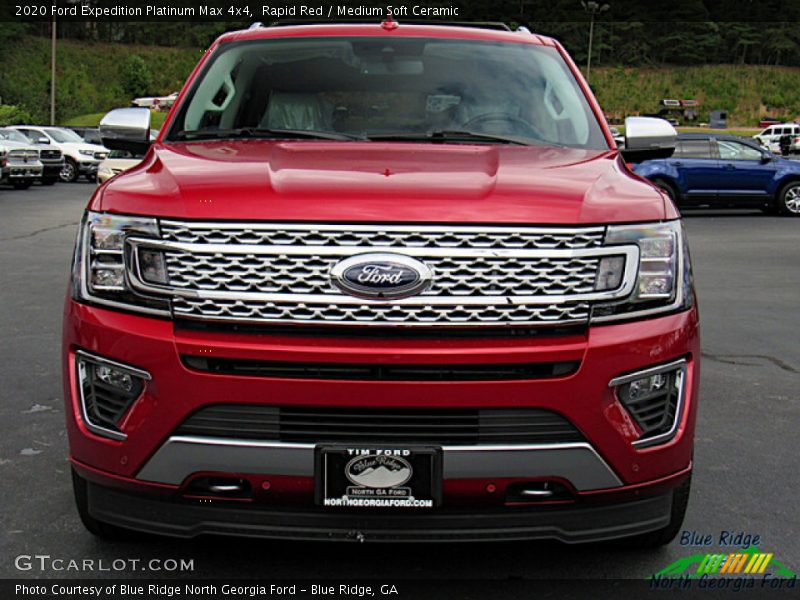 Rapid Red / Medium Soft Ceramic 2020 Ford Expedition Platinum Max 4x4