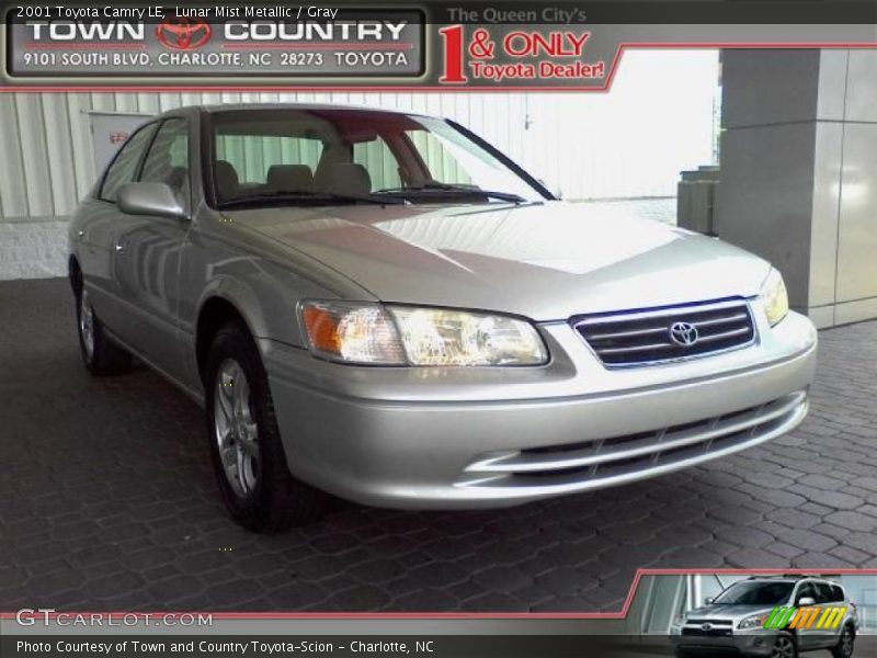 Lunar Mist Metallic / Gray 2001 Toyota Camry LE