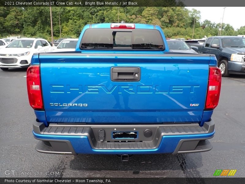 Bright Blue Metallic / Jet Black 2021 Chevrolet Colorado LT Crew Cab 4x4