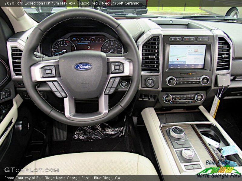 Rapid Red / Medium Soft Ceramic 2020 Ford Expedition Platinum Max 4x4