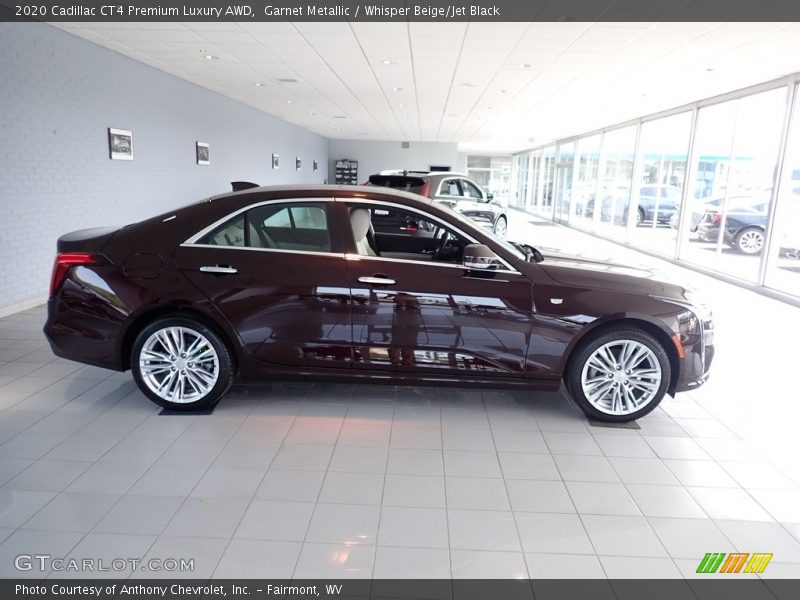  2020 CT4 Premium Luxury AWD Garnet Metallic