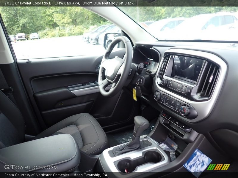 Bright Blue Metallic / Jet Black 2021 Chevrolet Colorado LT Crew Cab 4x4