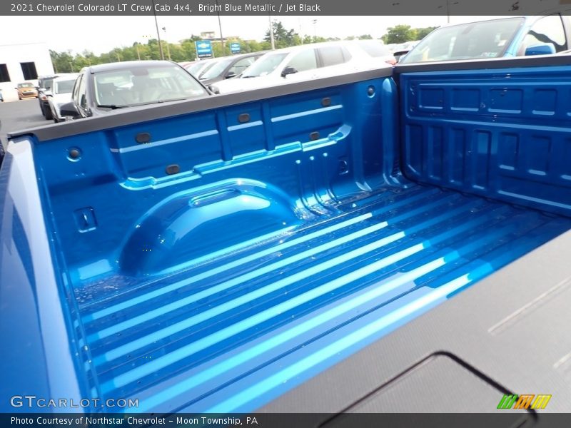 Bright Blue Metallic / Jet Black 2021 Chevrolet Colorado LT Crew Cab 4x4