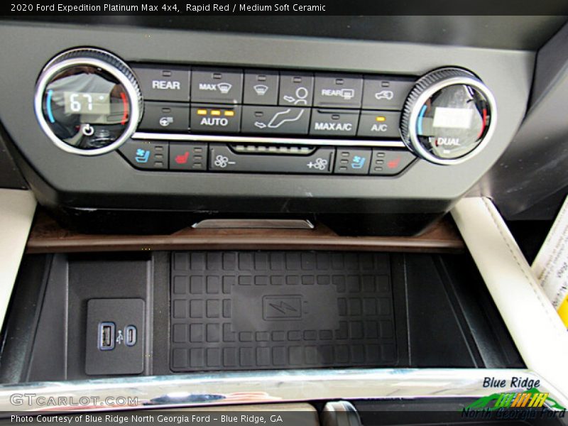 Rapid Red / Medium Soft Ceramic 2020 Ford Expedition Platinum Max 4x4