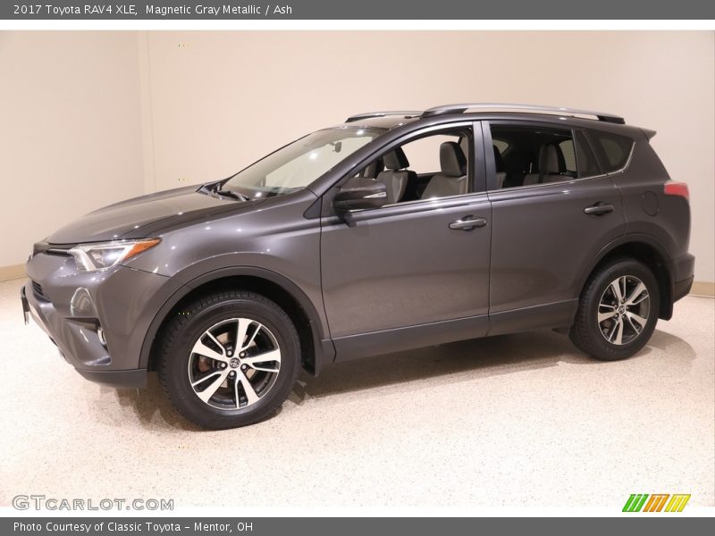 Magnetic Gray Metallic / Ash 2017 Toyota RAV4 XLE