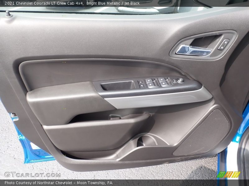 Bright Blue Metallic / Jet Black 2021 Chevrolet Colorado LT Crew Cab 4x4