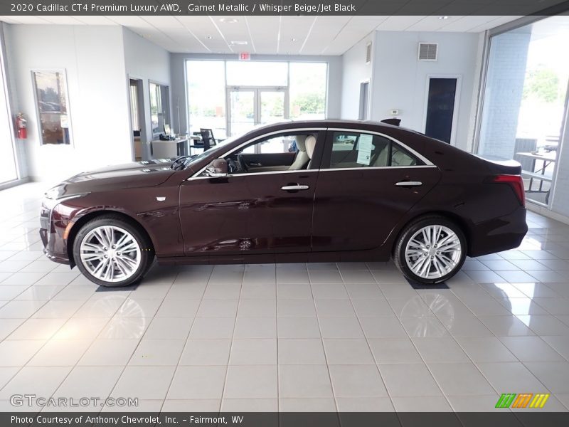  2020 CT4 Premium Luxury AWD Garnet Metallic