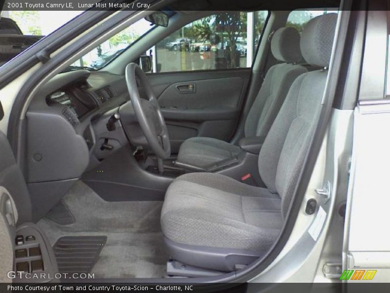 Lunar Mist Metallic / Gray 2001 Toyota Camry LE