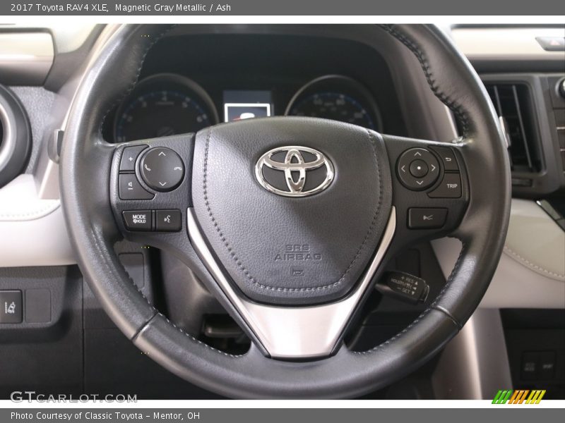 Magnetic Gray Metallic / Ash 2017 Toyota RAV4 XLE