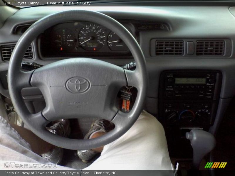 Lunar Mist Metallic / Gray 2001 Toyota Camry LE