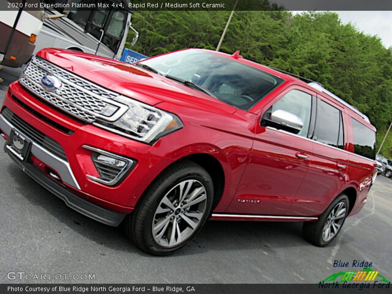 Rapid Red / Medium Soft Ceramic 2020 Ford Expedition Platinum Max 4x4