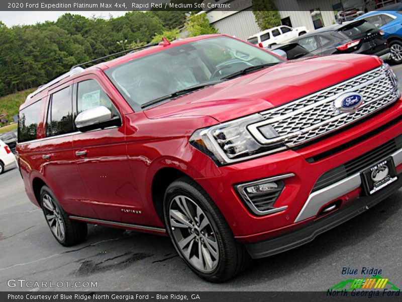 Rapid Red / Medium Soft Ceramic 2020 Ford Expedition Platinum Max 4x4