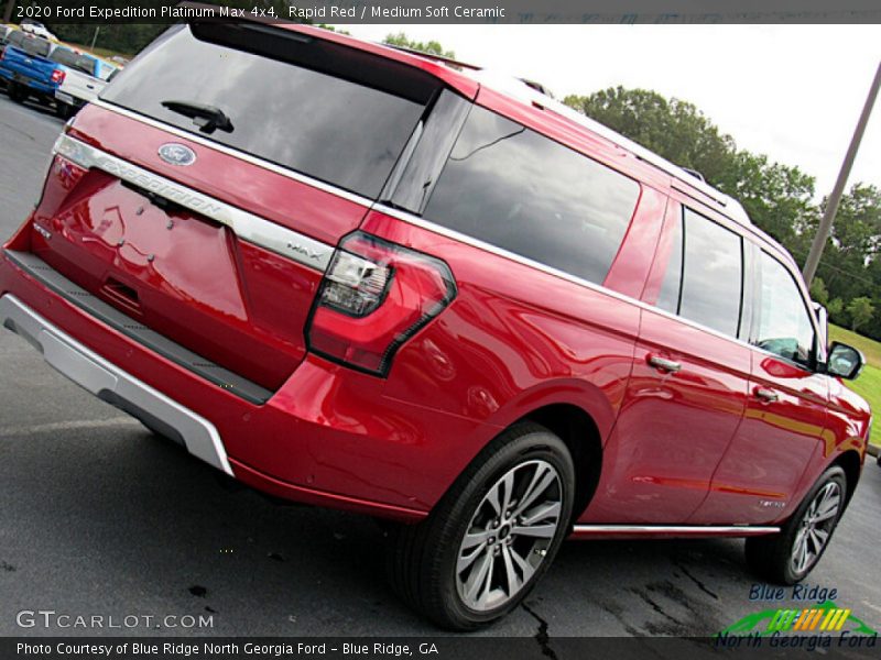 Rapid Red / Medium Soft Ceramic 2020 Ford Expedition Platinum Max 4x4