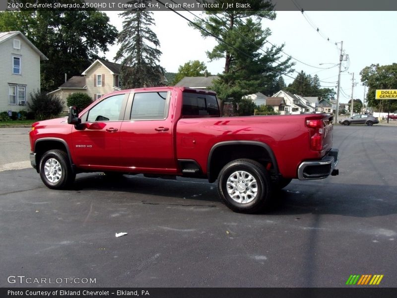 Cajun Red Tintcoat / Jet Black 2020 Chevrolet Silverado 2500HD LT Crew Cab 4x4