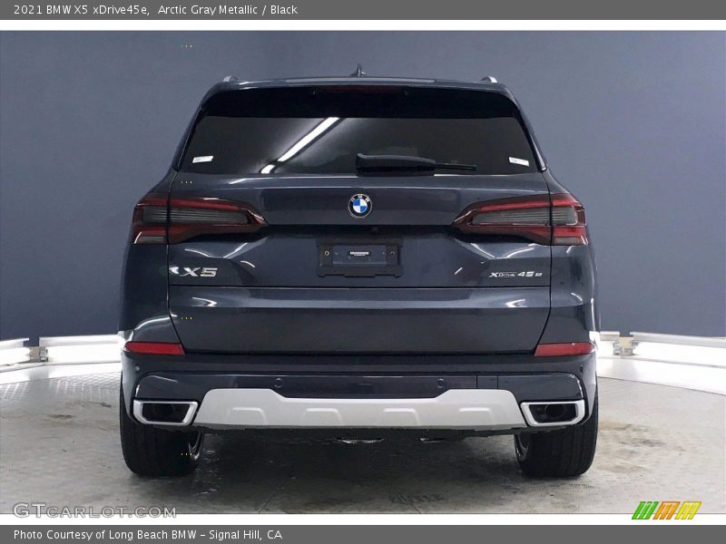 Arctic Gray Metallic / Black 2021 BMW X5 xDrive45e