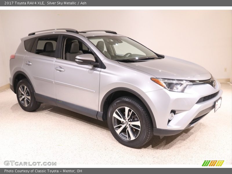 Silver Sky Metallic / Ash 2017 Toyota RAV4 XLE