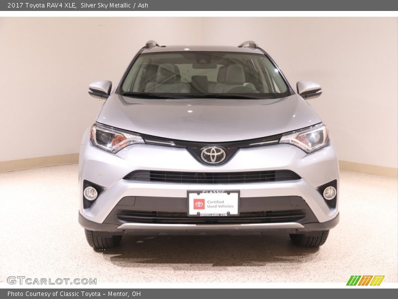 Silver Sky Metallic / Ash 2017 Toyota RAV4 XLE