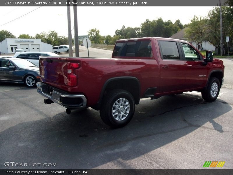 Cajun Red Tintcoat / Jet Black 2020 Chevrolet Silverado 2500HD LT Crew Cab 4x4