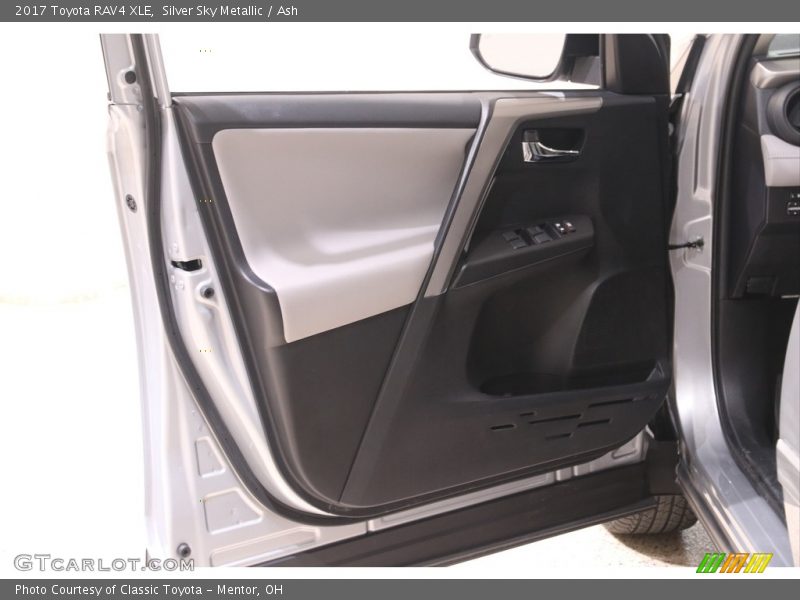 Silver Sky Metallic / Ash 2017 Toyota RAV4 XLE