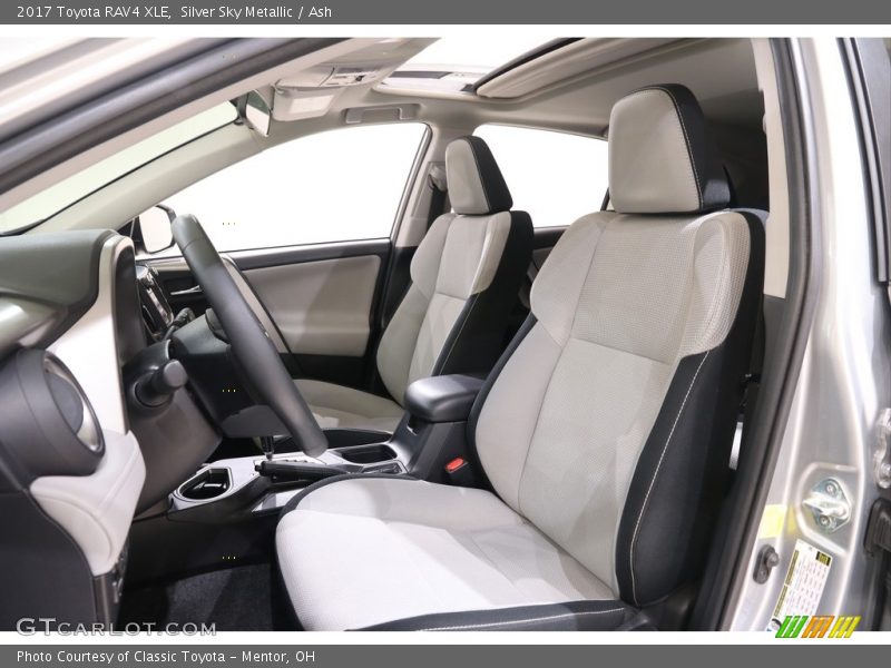 Silver Sky Metallic / Ash 2017 Toyota RAV4 XLE