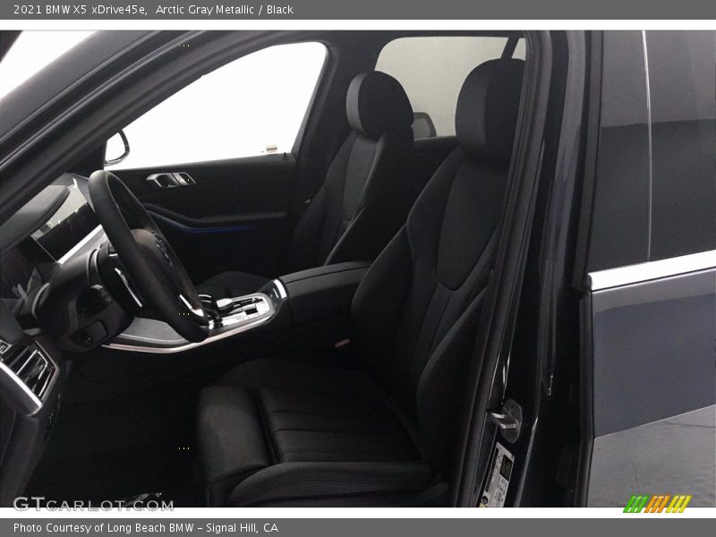 Arctic Gray Metallic / Black 2021 BMW X5 xDrive45e