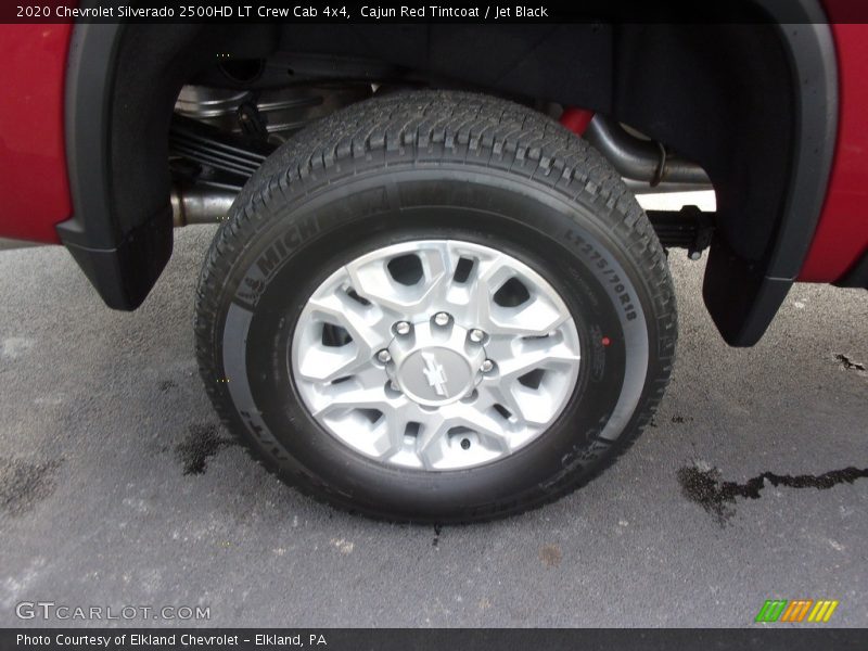Cajun Red Tintcoat / Jet Black 2020 Chevrolet Silverado 2500HD LT Crew Cab 4x4