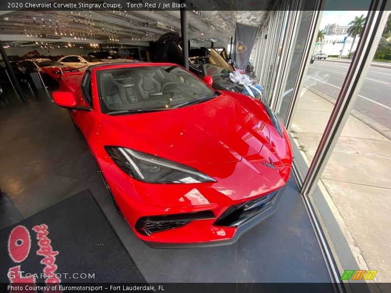 Front 3/4 View of 2020 Corvette Stingray Coupe