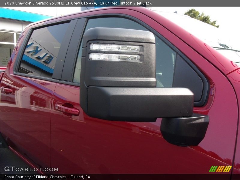 Cajun Red Tintcoat / Jet Black 2020 Chevrolet Silverado 2500HD LT Crew Cab 4x4
