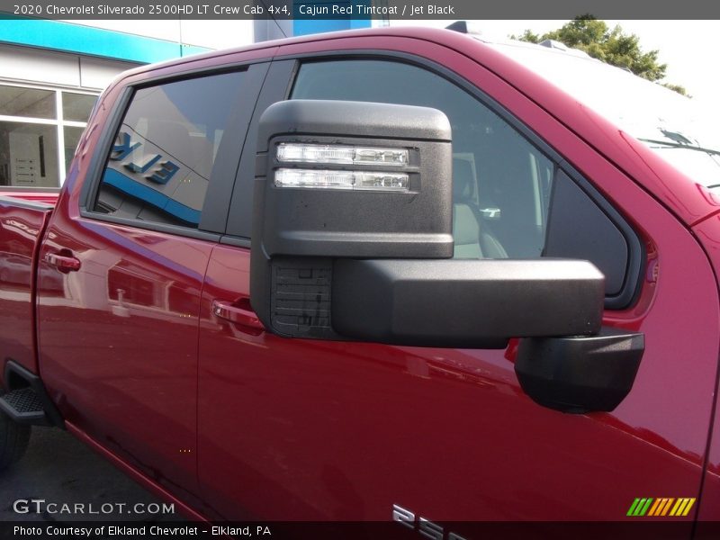 Cajun Red Tintcoat / Jet Black 2020 Chevrolet Silverado 2500HD LT Crew Cab 4x4