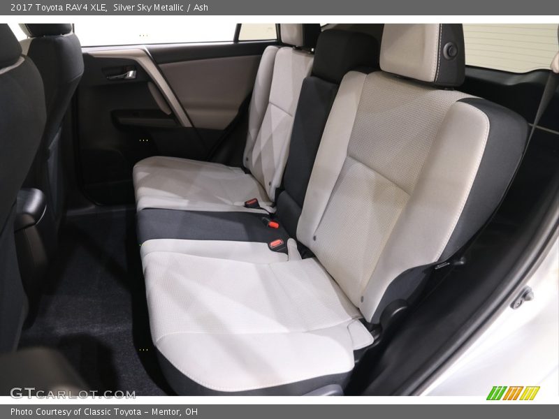 Silver Sky Metallic / Ash 2017 Toyota RAV4 XLE