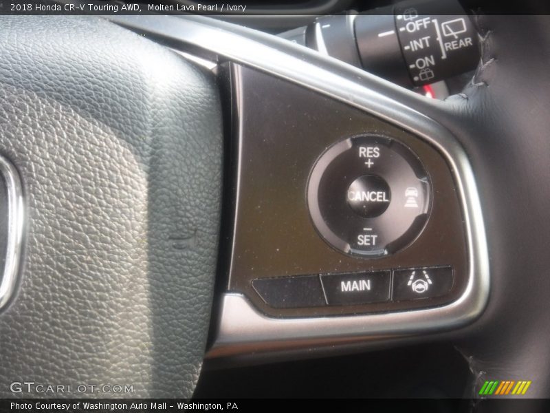 Molten Lava Pearl / Ivory 2018 Honda CR-V Touring AWD