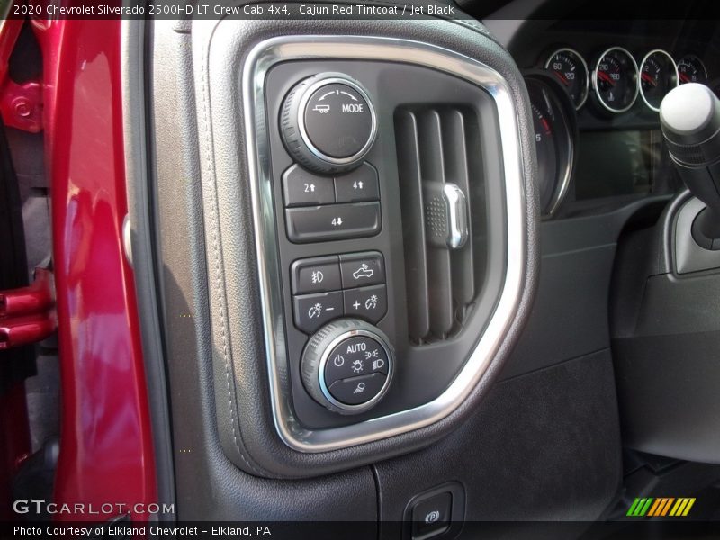 Cajun Red Tintcoat / Jet Black 2020 Chevrolet Silverado 2500HD LT Crew Cab 4x4