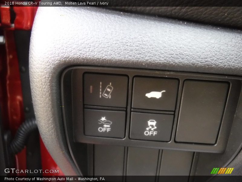 Molten Lava Pearl / Ivory 2018 Honda CR-V Touring AWD