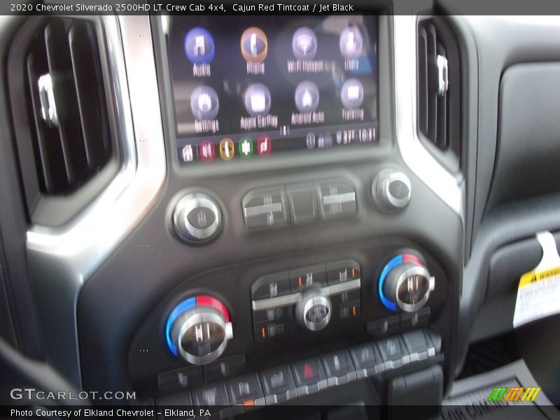 Cajun Red Tintcoat / Jet Black 2020 Chevrolet Silverado 2500HD LT Crew Cab 4x4