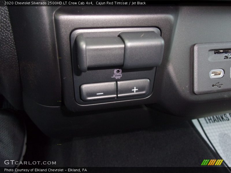 Cajun Red Tintcoat / Jet Black 2020 Chevrolet Silverado 2500HD LT Crew Cab 4x4