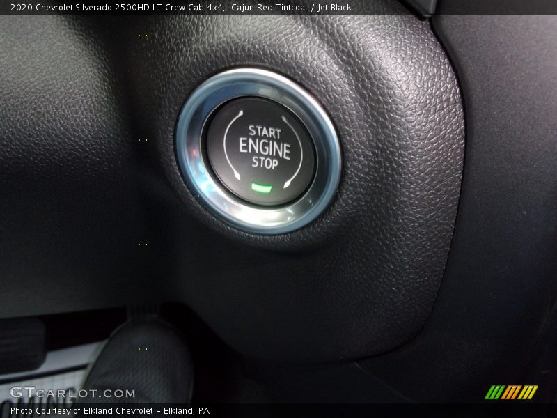 Cajun Red Tintcoat / Jet Black 2020 Chevrolet Silverado 2500HD LT Crew Cab 4x4