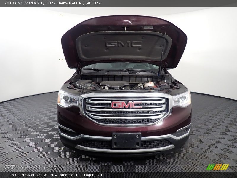 Black Cherry Metallic / Jet Black 2018 GMC Acadia SLT