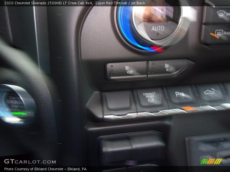 Cajun Red Tintcoat / Jet Black 2020 Chevrolet Silverado 2500HD LT Crew Cab 4x4