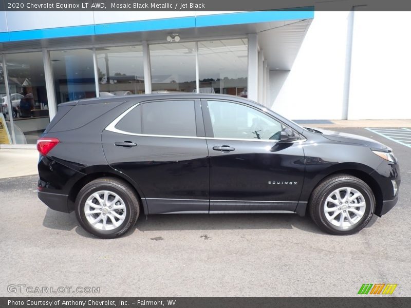 Mosaic Black Metallic / Jet Black 2020 Chevrolet Equinox LT AWD