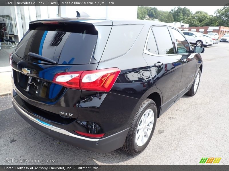 Mosaic Black Metallic / Jet Black 2020 Chevrolet Equinox LT AWD