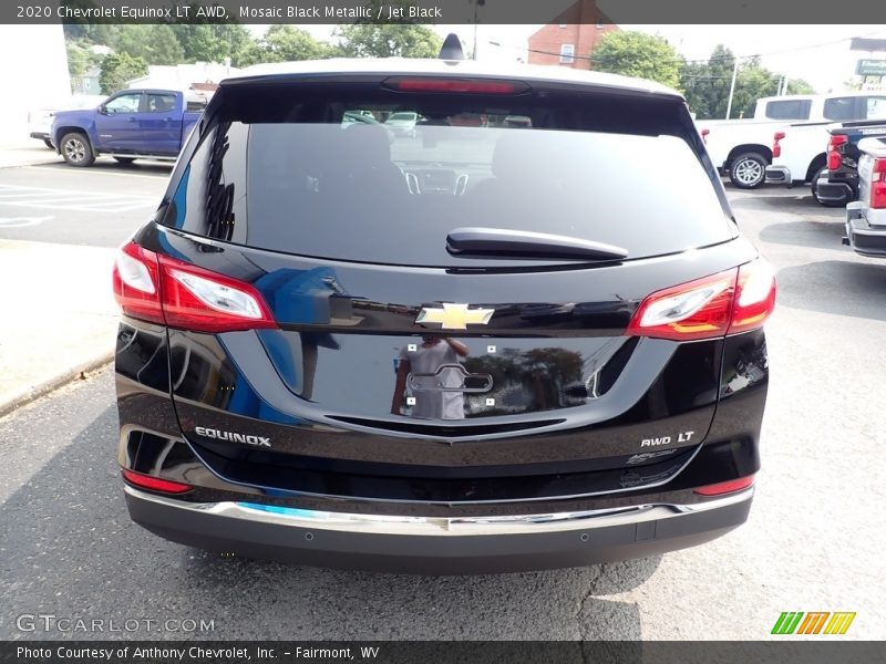 Mosaic Black Metallic / Jet Black 2020 Chevrolet Equinox LT AWD