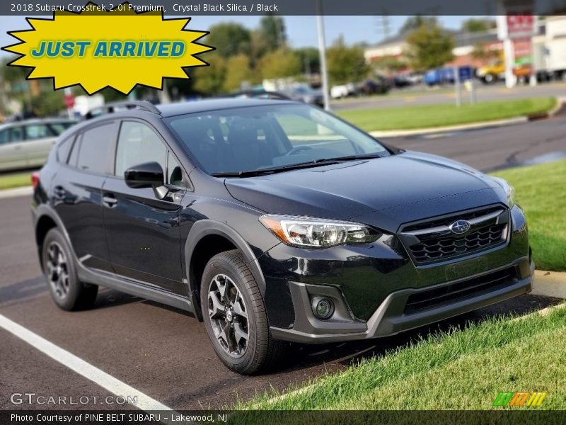 Crystal Black Silica / Black 2018 Subaru Crosstrek 2.0i Premium